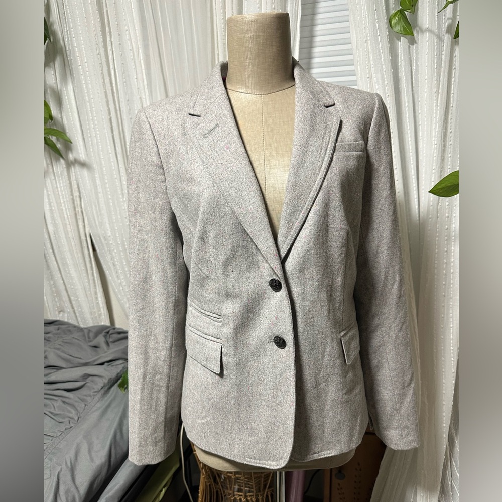 Banana Republic Light Gray Blazer